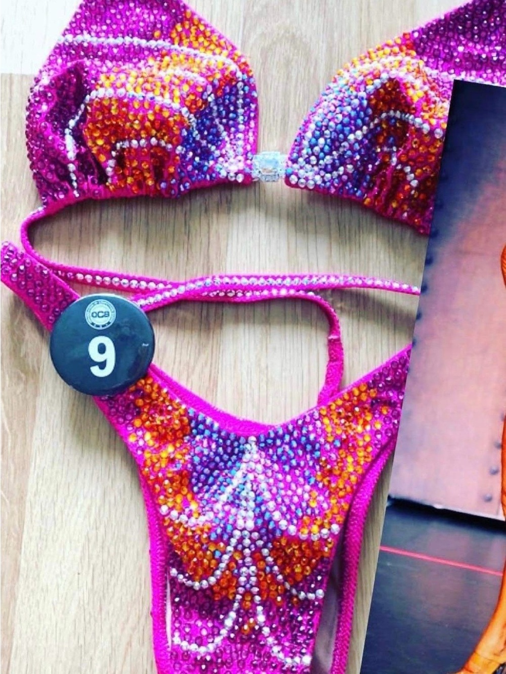 Swarovski crystal embellished Competition Figure Set